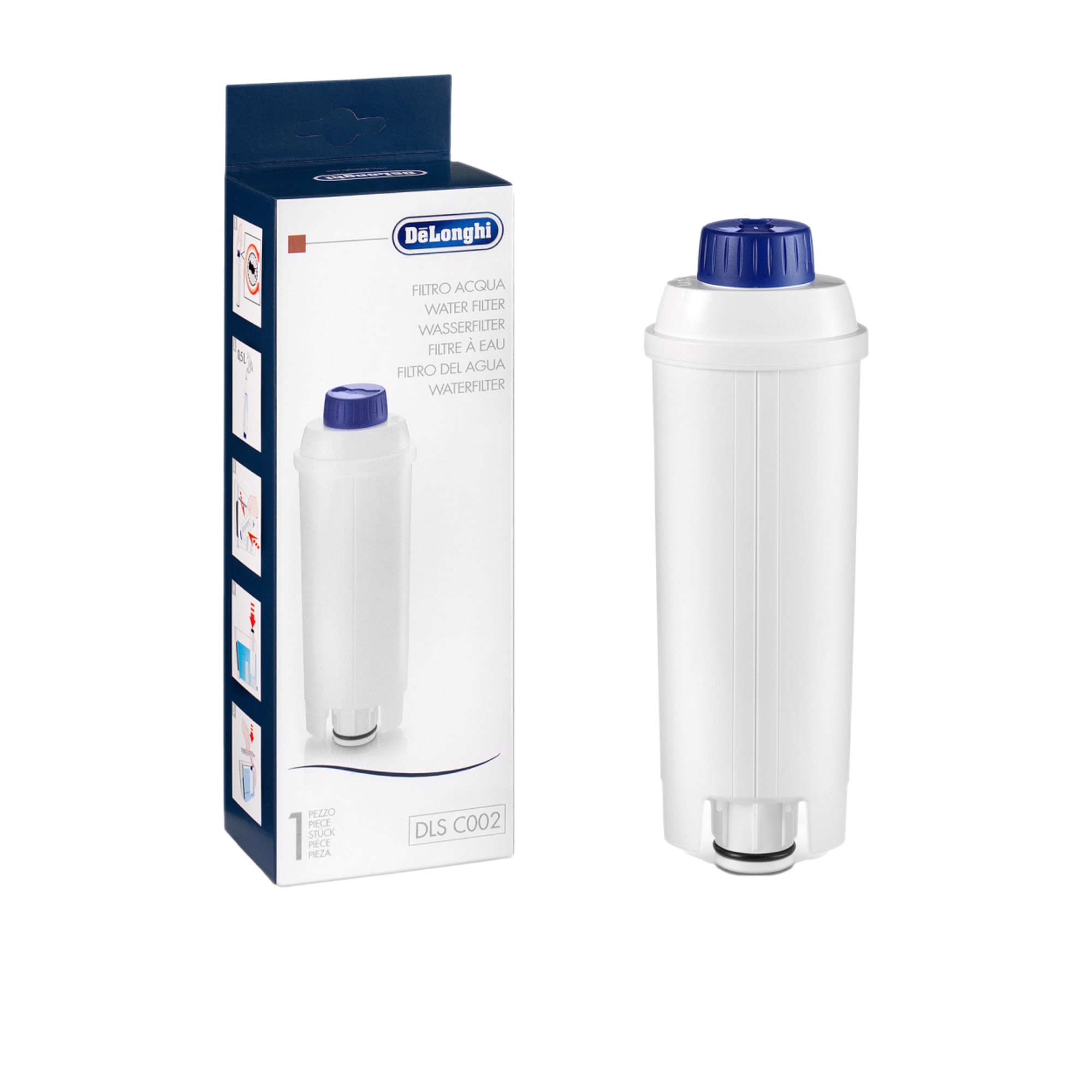DeLonghi Coffee Machine Water Filter - White