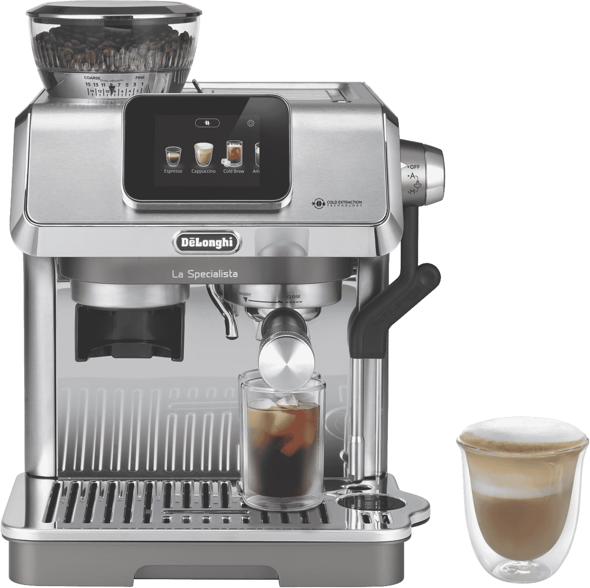 DeLonghi La Specialista Touch Manual Coffee Machine