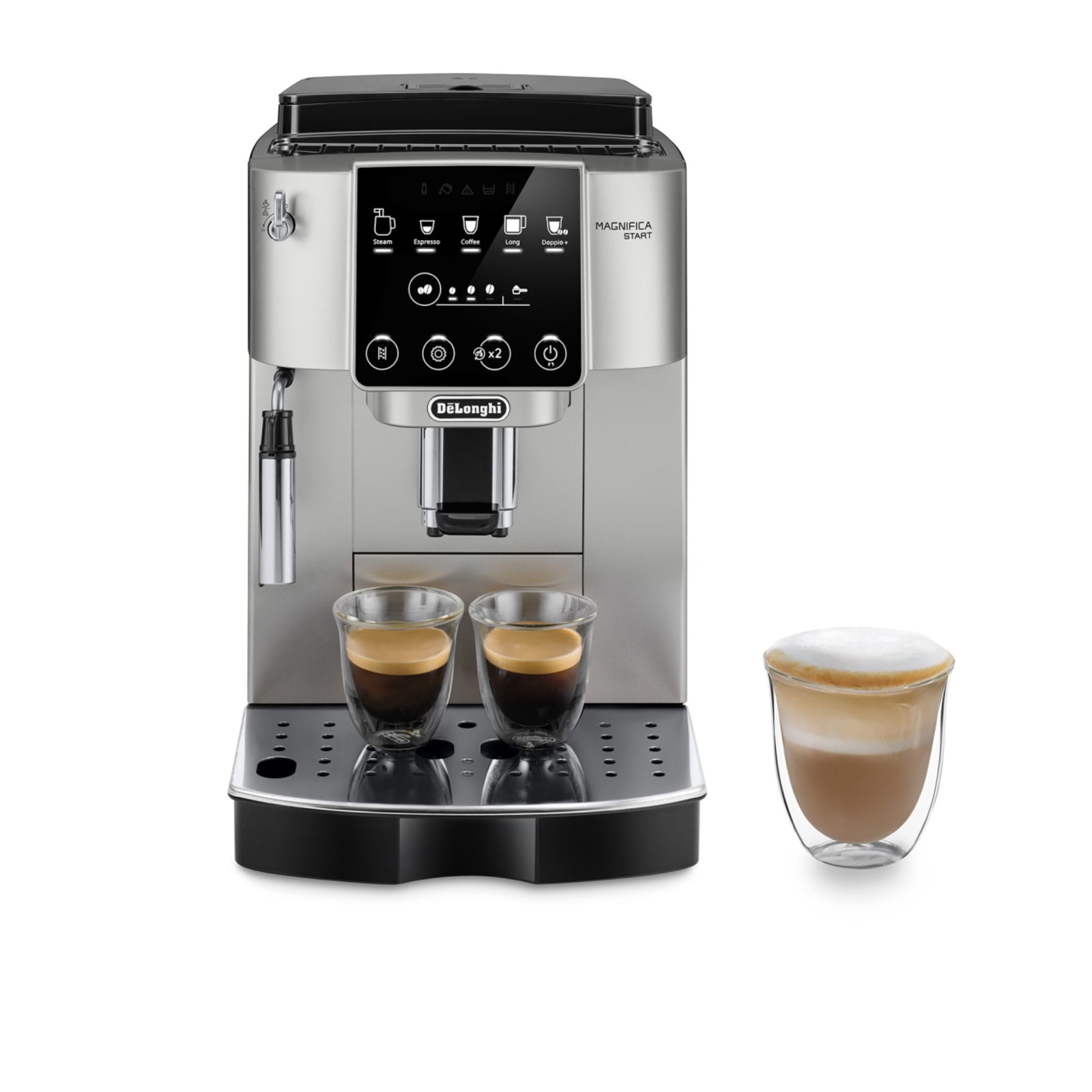 DeLonghi Magnifica Start ECAM22031SB Fully Automatic Coffee Machine Silver - Cart slider