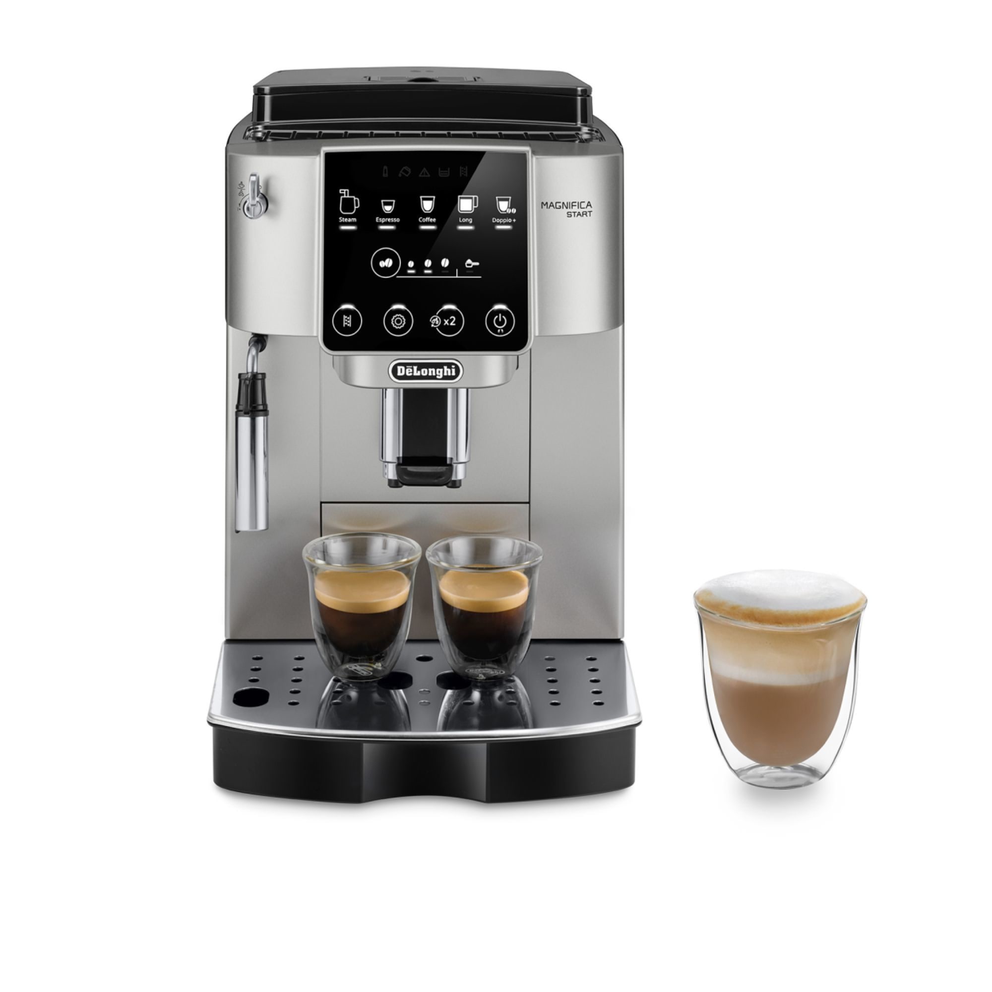 DeLonghi Magnifica Start ECAM22031SB Fully Automatic Coffee Machine Silver - Silver/Grey slider