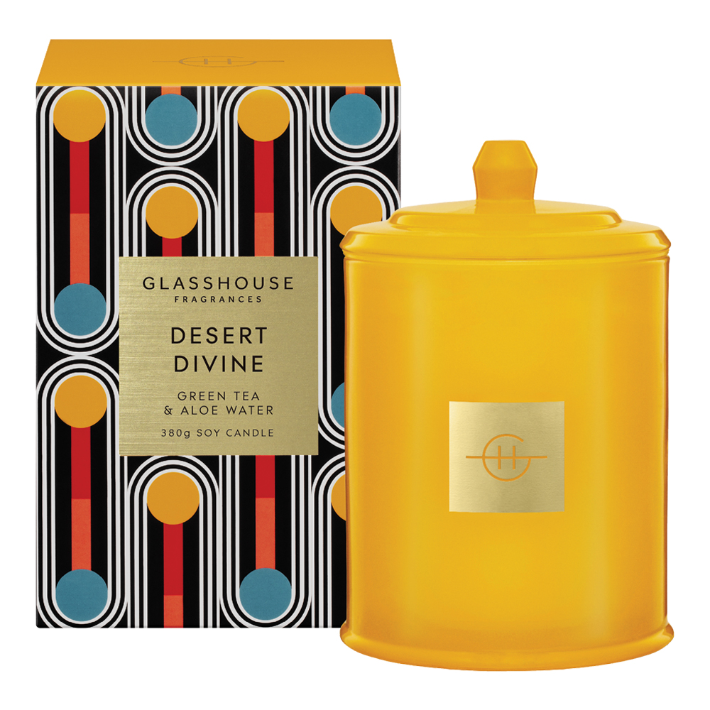 Desert Divine Green Tea & Aloe Water Soy Candle (Limited Edition) slider