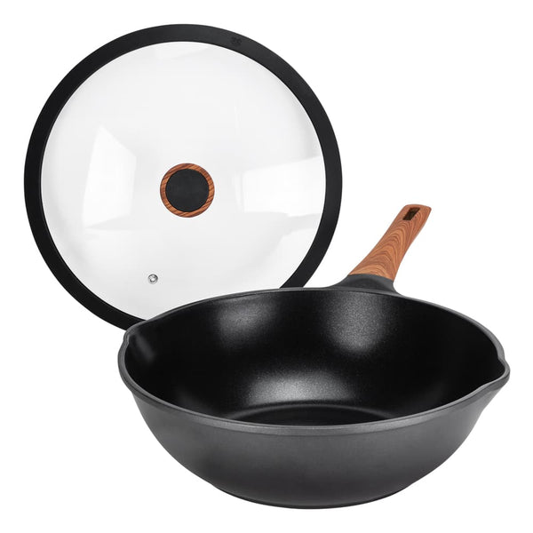 Diamond Earth® Wok + Glass Lid - 30cm slider