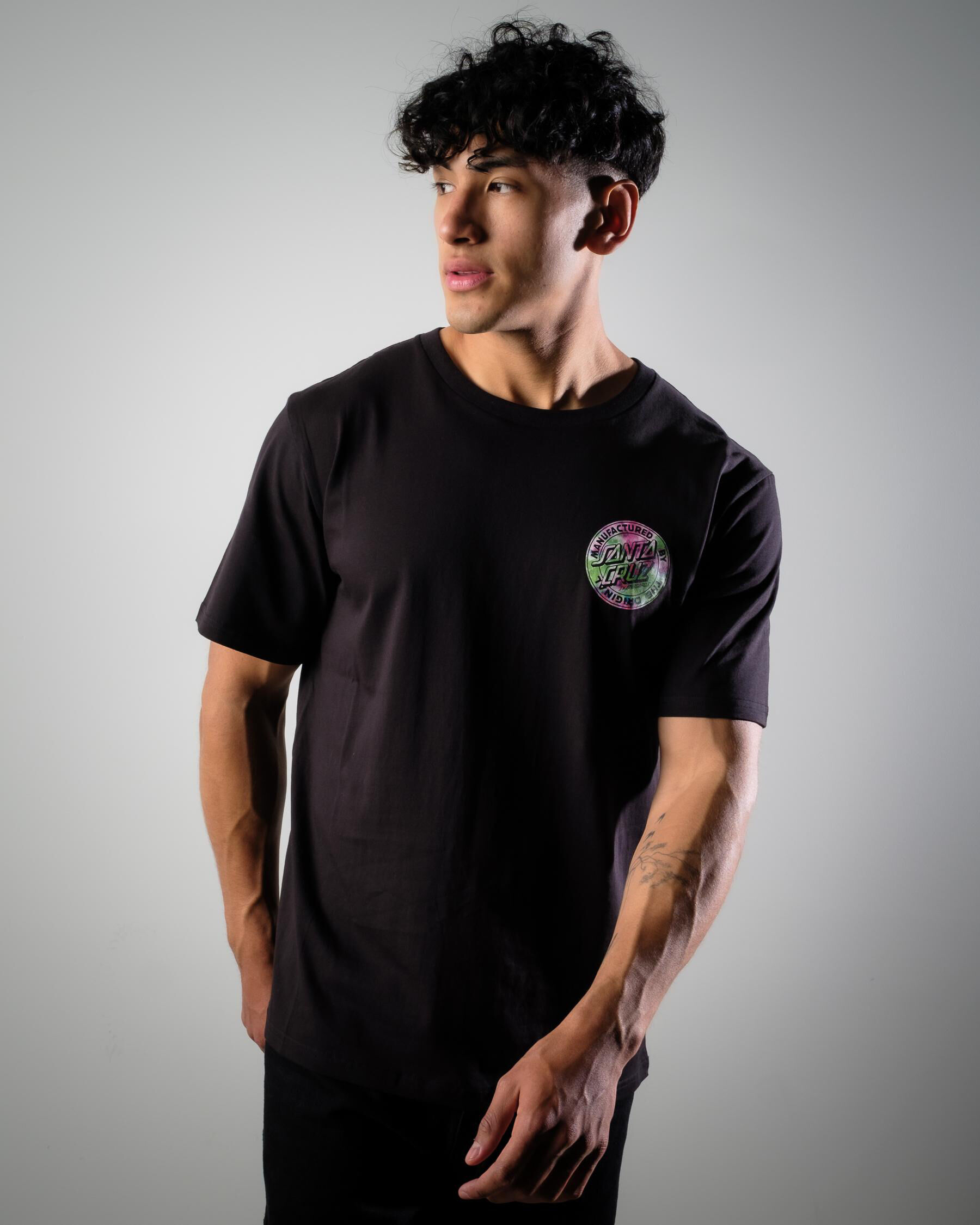 Dot Marble T-Shirt - Black slider