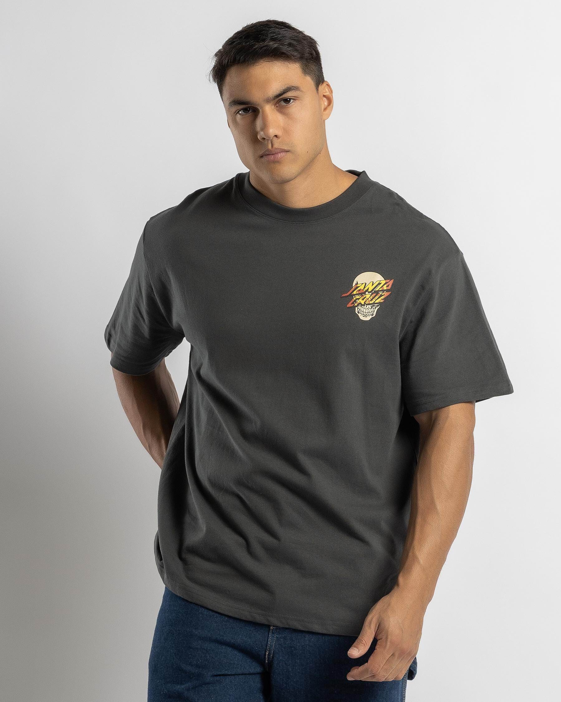 Dressin Rose Crew Three T-Shirt - Washed Black slider