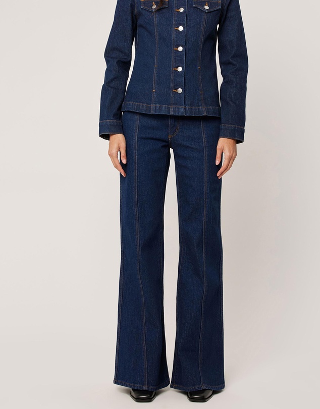Eastcoast Flare Pants - Riley Blue slider