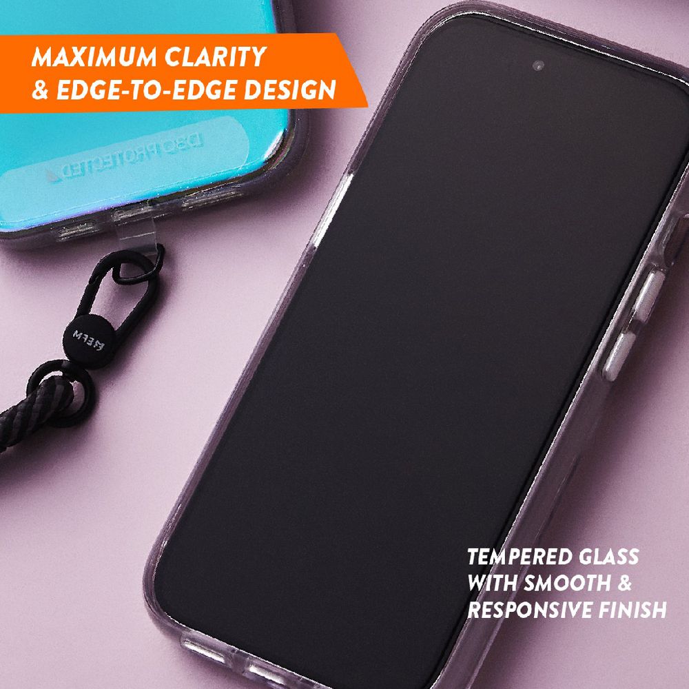 EFM TT Sapphire Antimicrobial Screen Armour iPhone 15 Pro slider