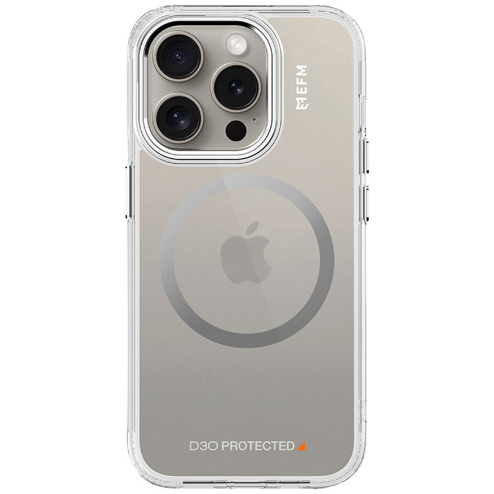 EFM Volta Case Armour D30 iPhone 15 Pro Clear slider