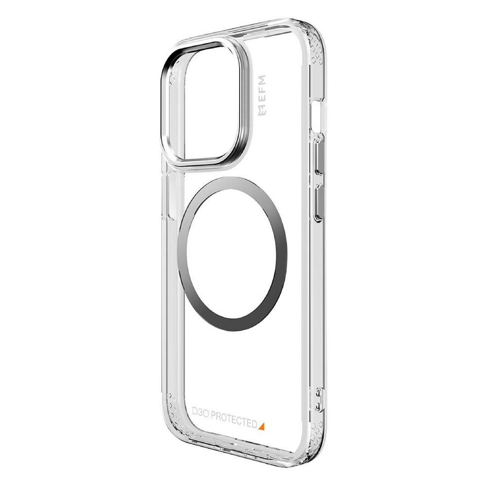 EFM Volta Case Armour D30 iPhone 15 Pro Clear slider