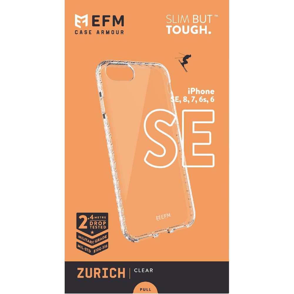 EFM Zurich iPhone 6s/7/8/SE Case Clear slider