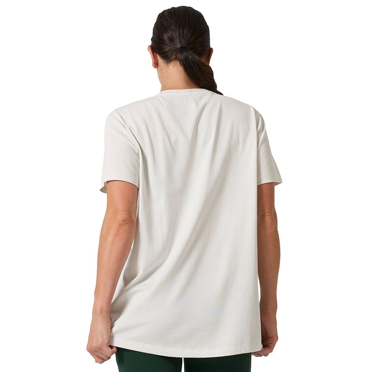 Ell & Voo Womens Essentials Training Long Sleve Tee - Offwhite slider