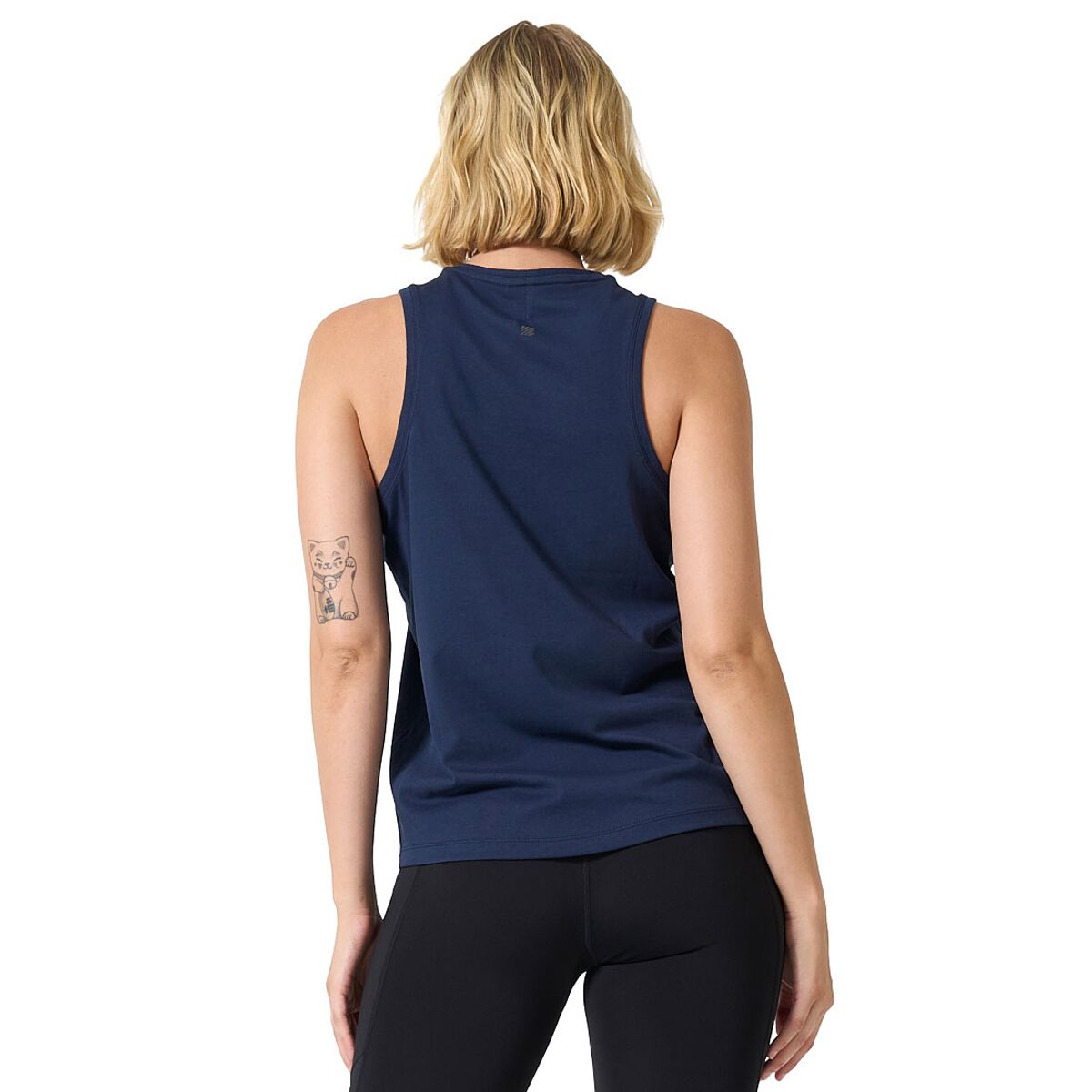 Ell & Voo Womens Essentials Training Tank - Navy slider