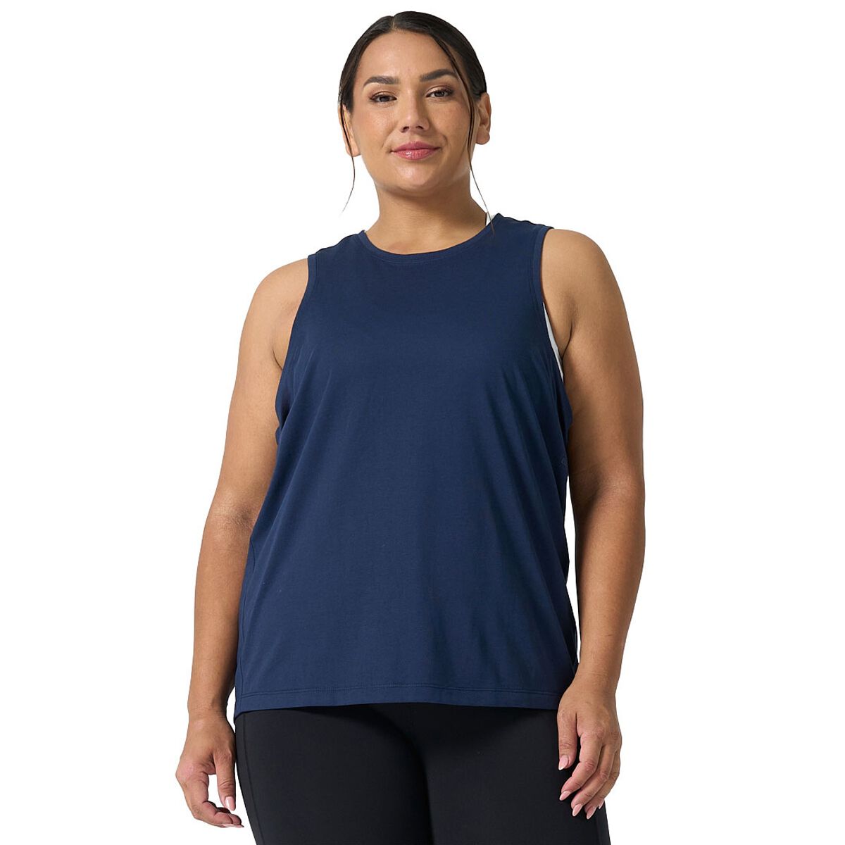 Ell & Voo Womens Essentials Training Tank - Navy slider