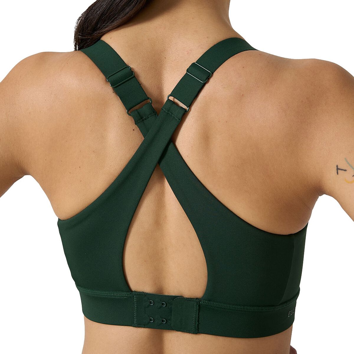 Ell & Voo Womens Kara Crop - Darkgreen slider