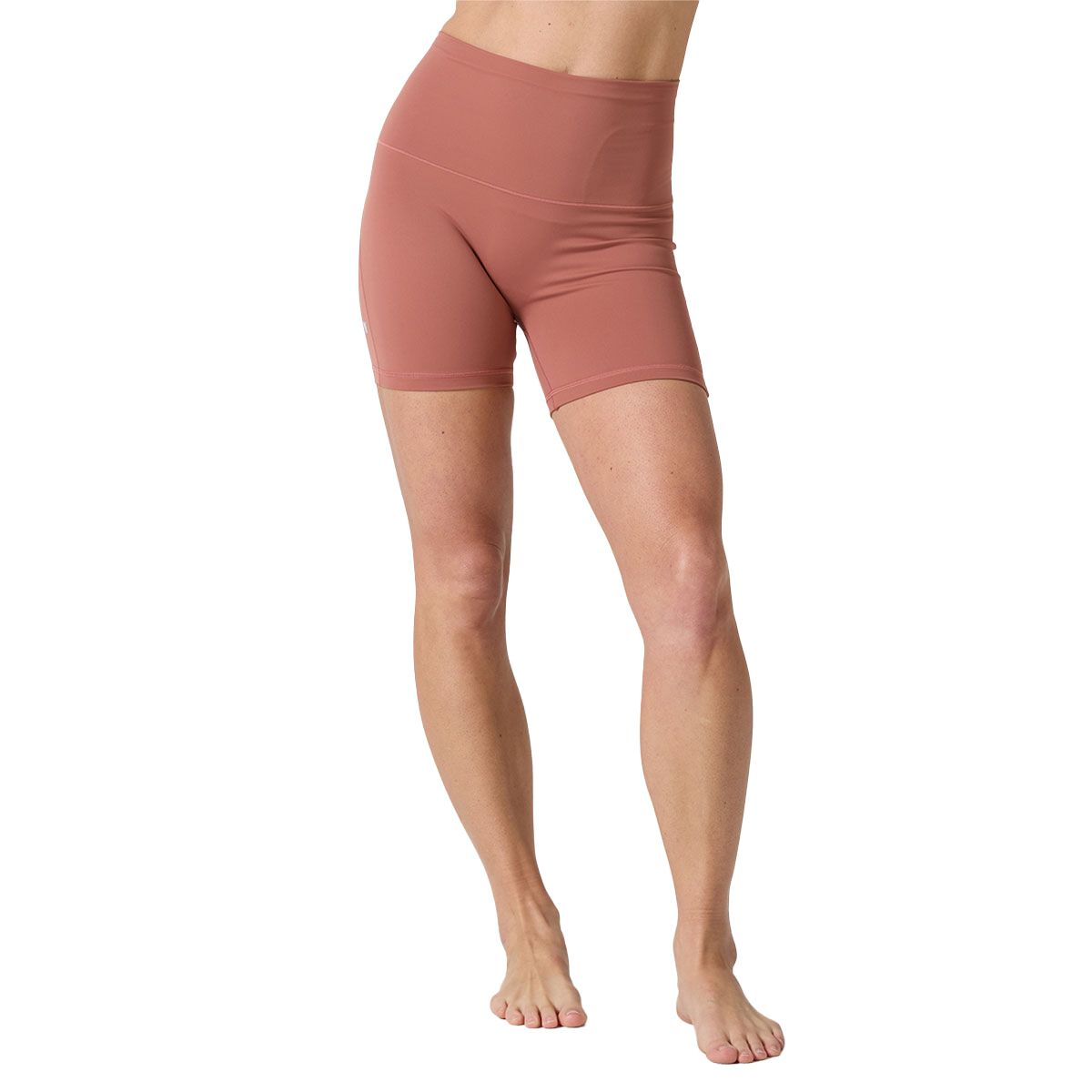 Ell/Voo Womens Averi 5 Inch Short Tights Brown XL - Brown