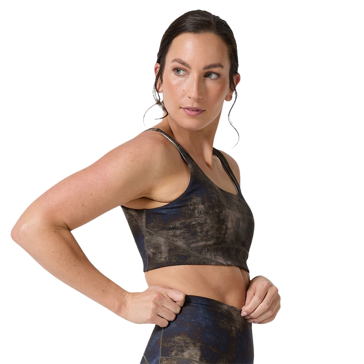 Ell/Voo Womens Averi Sports Bra - Ink slider