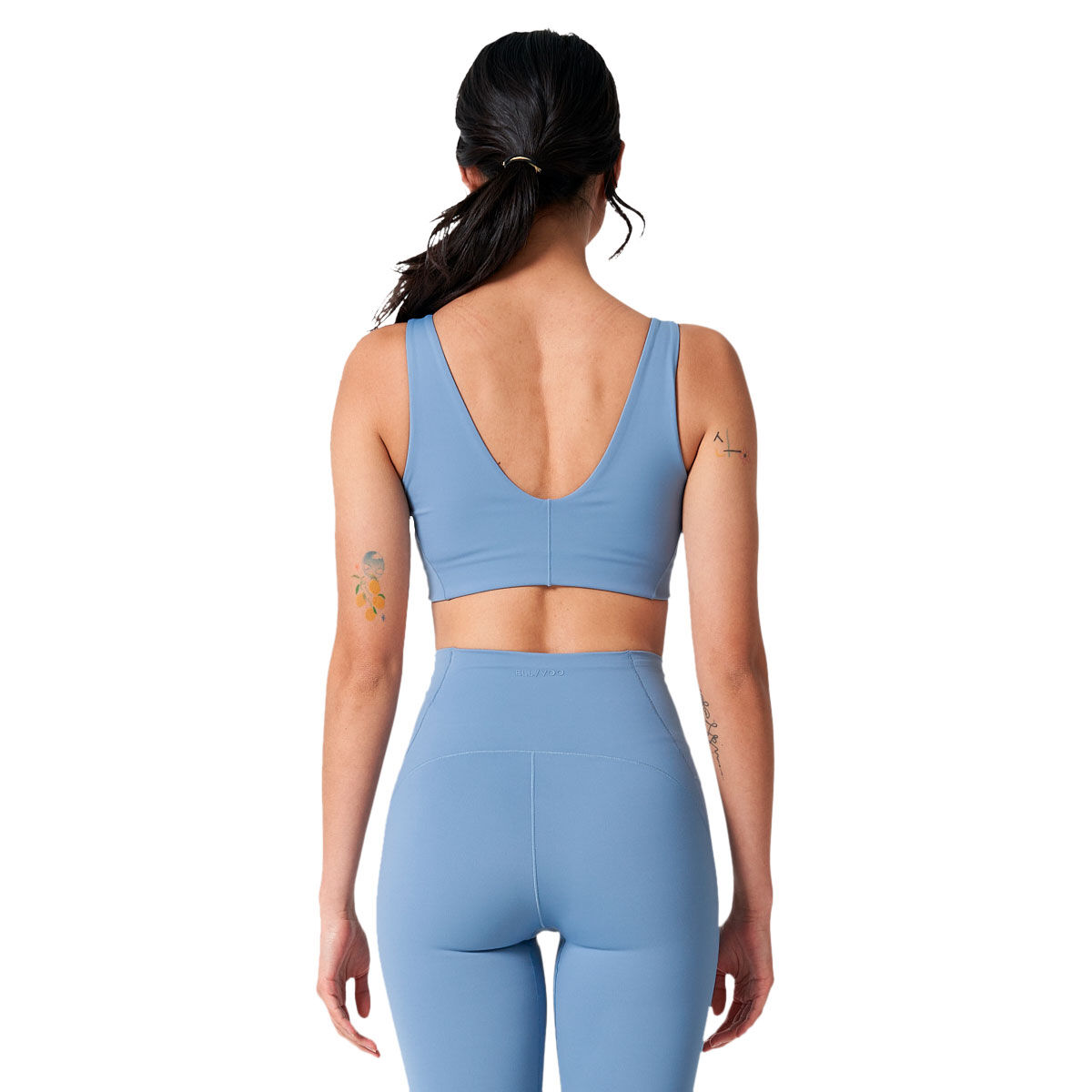 Ell/Voo Womens Averi Sports Bra Blue L - Blue slider