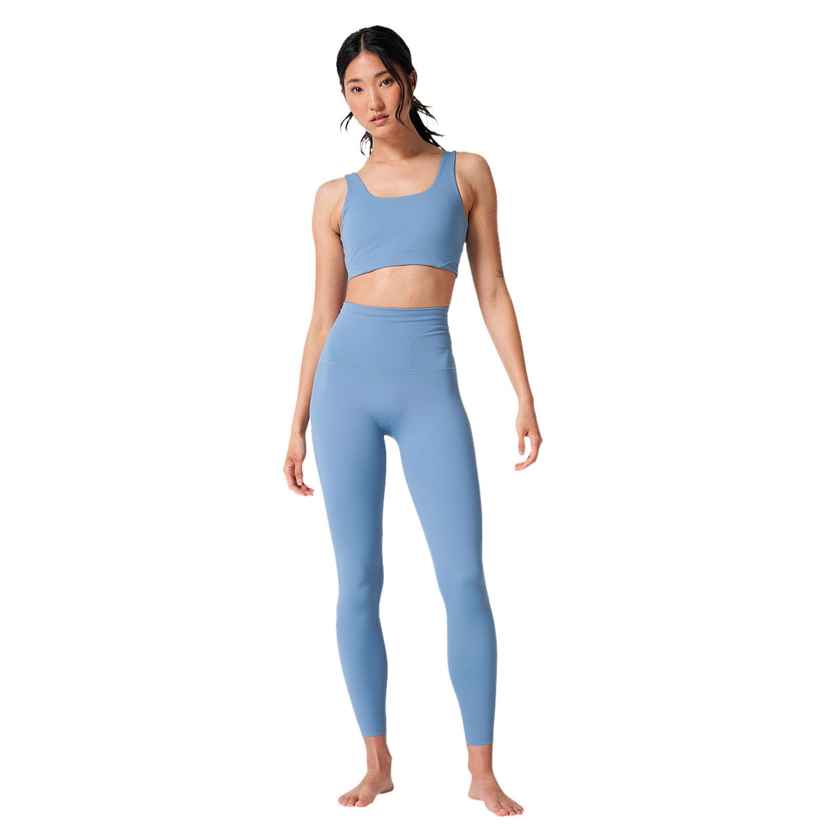 Ell/Voo Womens Averi Sports Bra Blue L - Blue slider