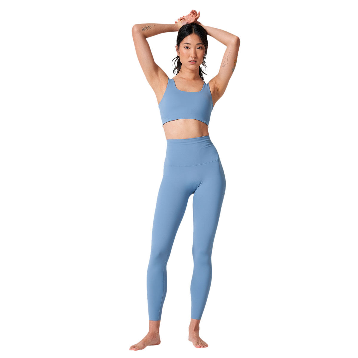 Ell/Voo Womens Averi Sports Bra Blue L - Blue slider