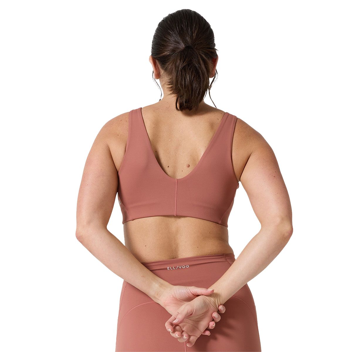 Ell/Voo Womens Averi Sports Bra - Ink slider