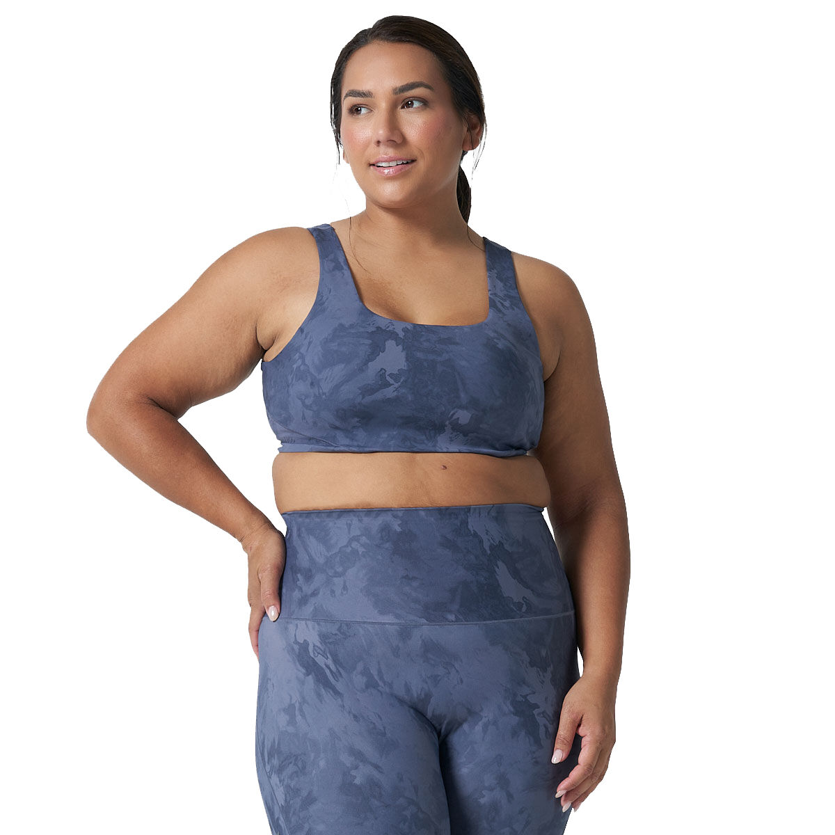 Ell/Voo Womens Averi Sports Bra - Ink slider