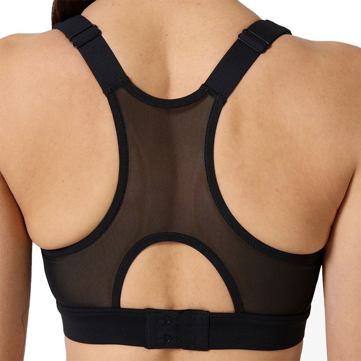 Ell/Voo Womens Dakota Crop Sports Bra - Black slider