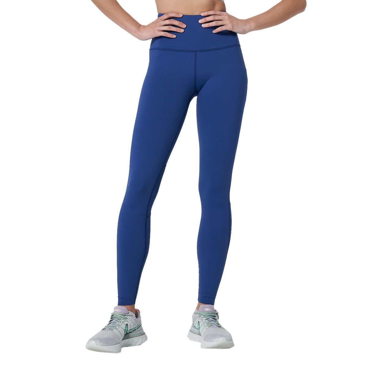 Ell/Voo Womens Dakota Full Length Tights - Blue slider