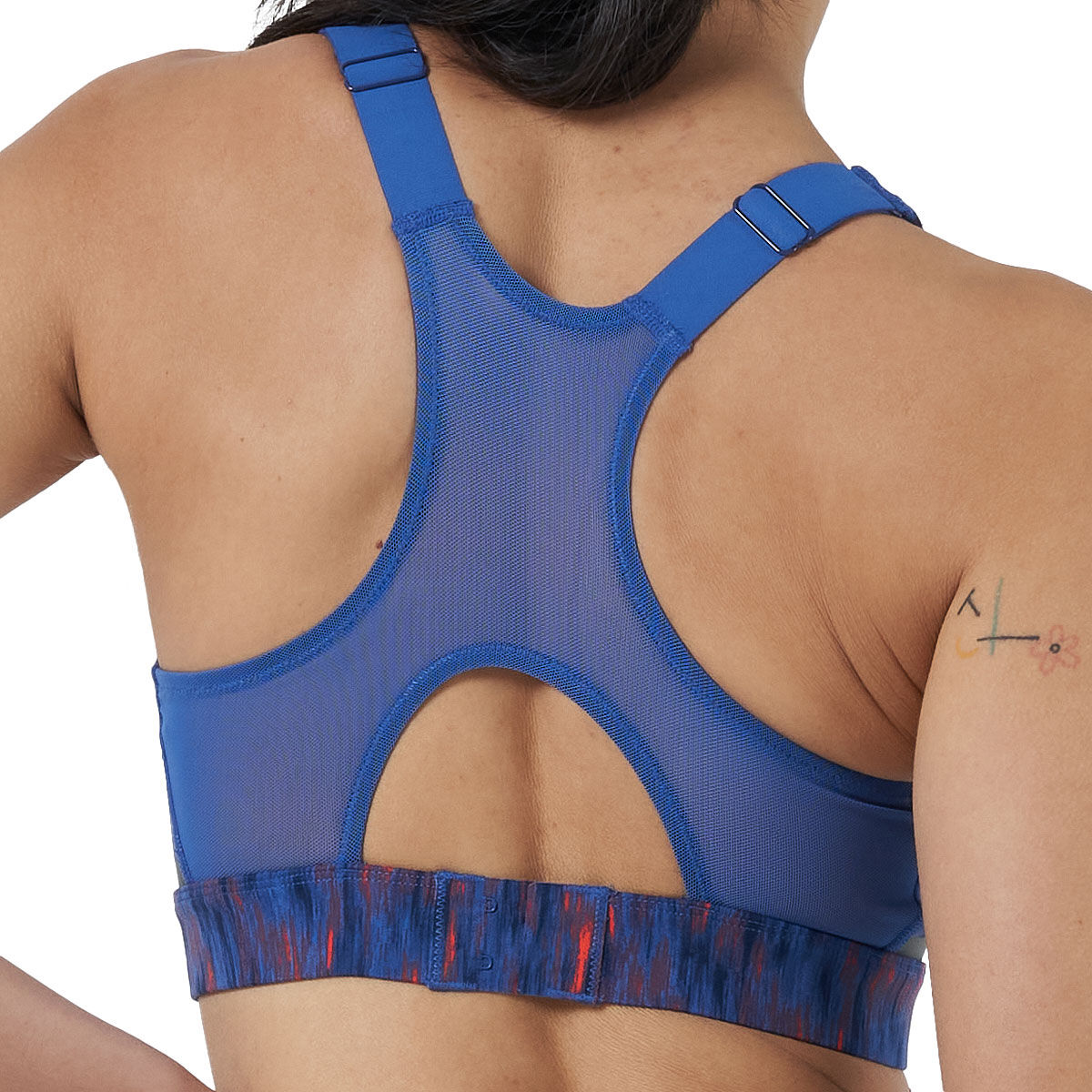 Ell/Voo Womens Dakota Sports Bra Blue XS - Blue slider