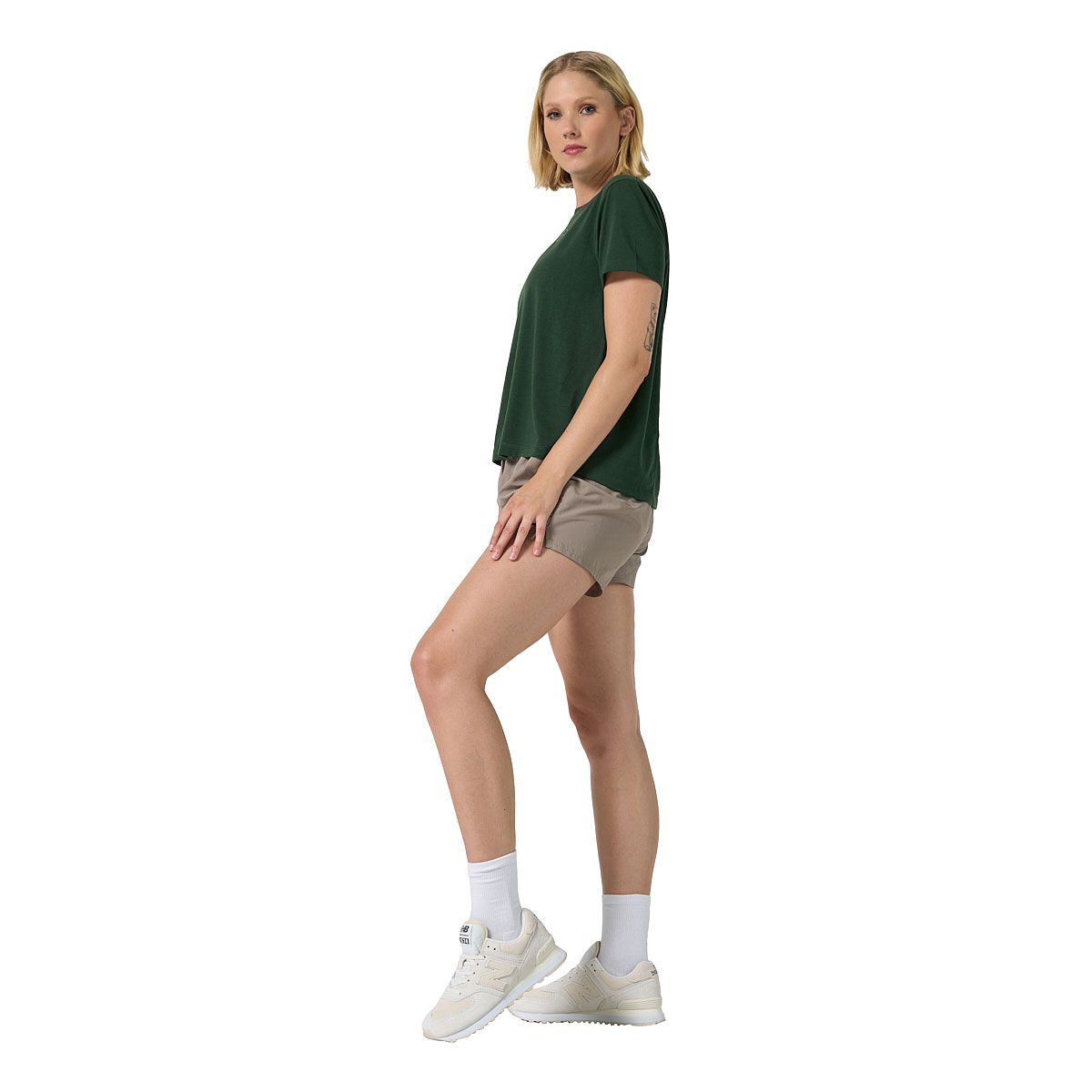 Ell/Voo Womens Devin Shorts - Shark slider