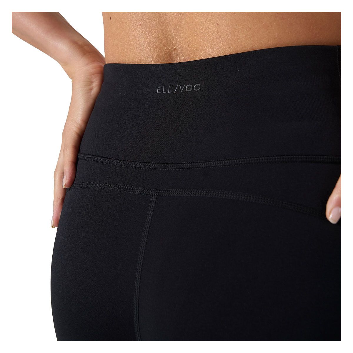 Ell/Voo Womens Essentials 3/4 Pocket Tights - Navy slider