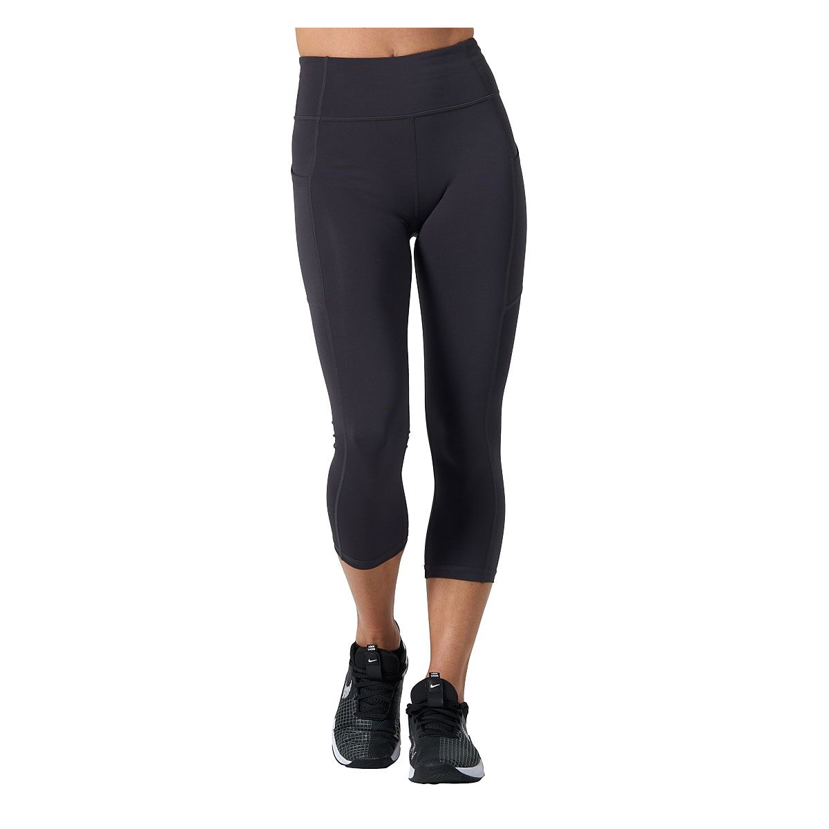 Ell/Voo Womens Essentials 3/4 Pocket Tights - Graphite slider