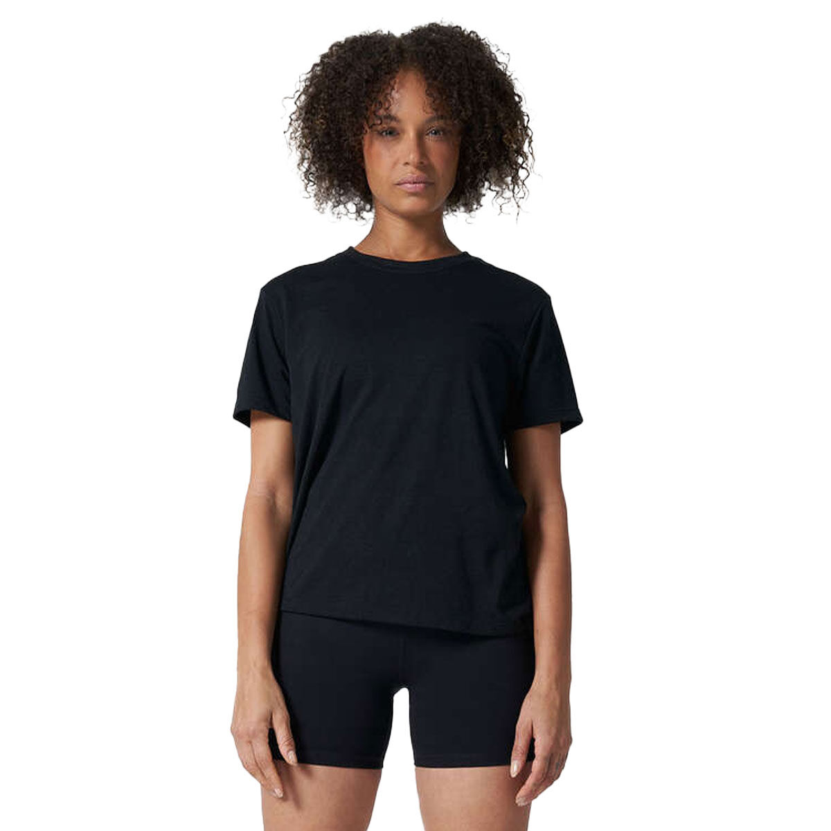 Ell/Voo Womens Essentials Relaxed Tee - White slider