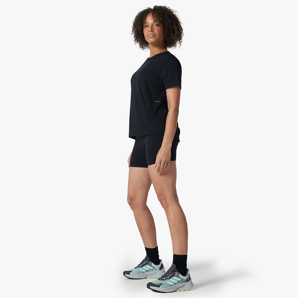 Ell/Voo Womens Essentials Relaxed Tee - White slider