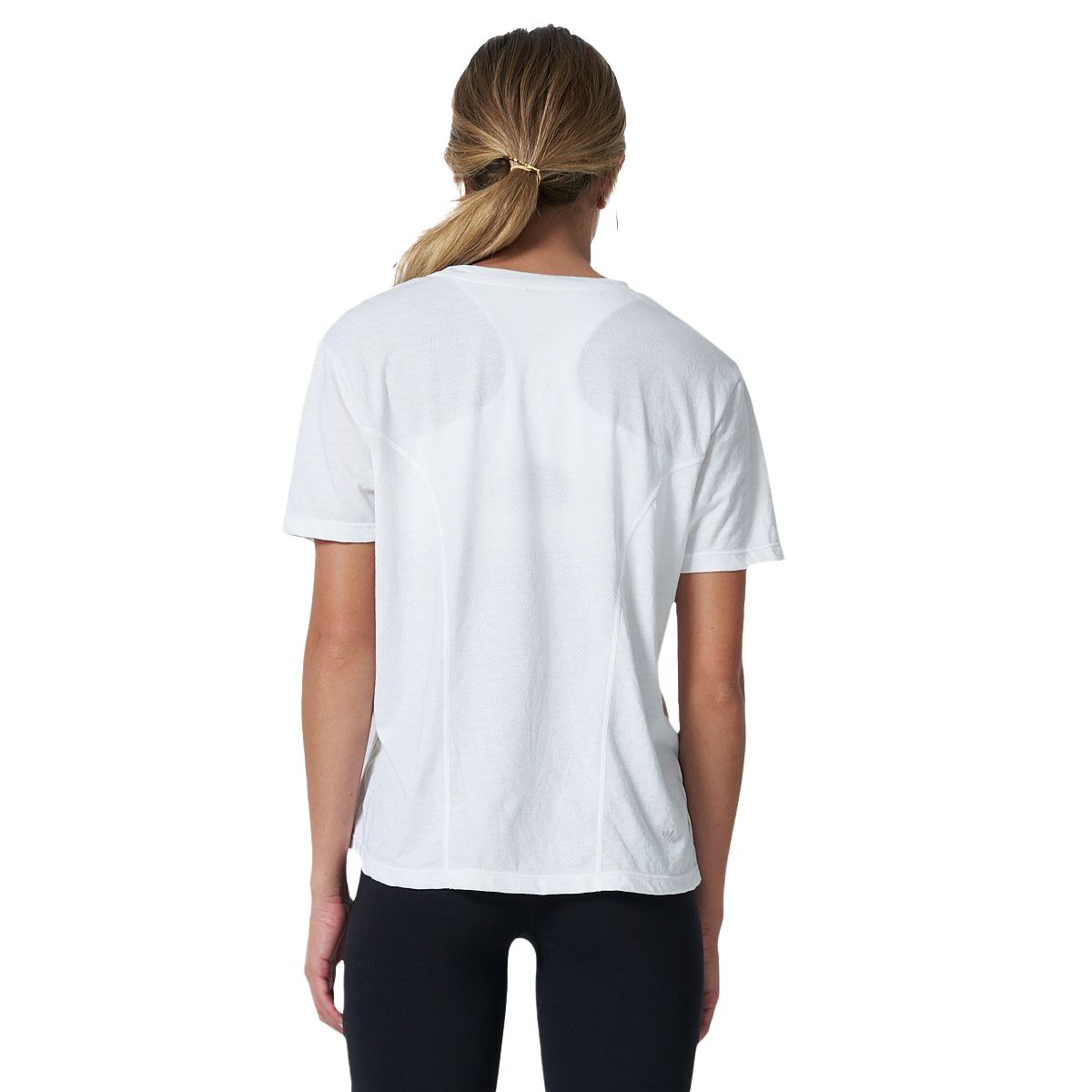 Ell/Voo Womens Essentials Relaxed Tee - White slider