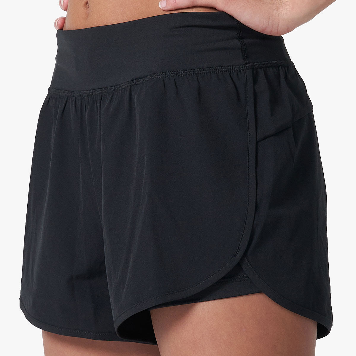 Ell/Voo Womens Essentials Shorts - Burgundy slider