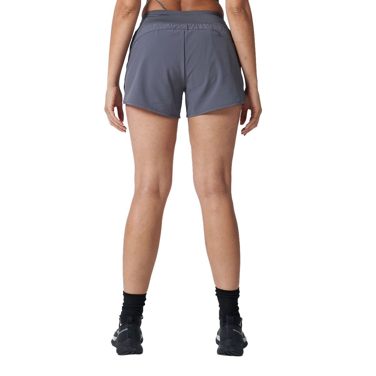 Ell/Voo Womens Essentials Shorts Charcoal 3XL - Charcoal slider