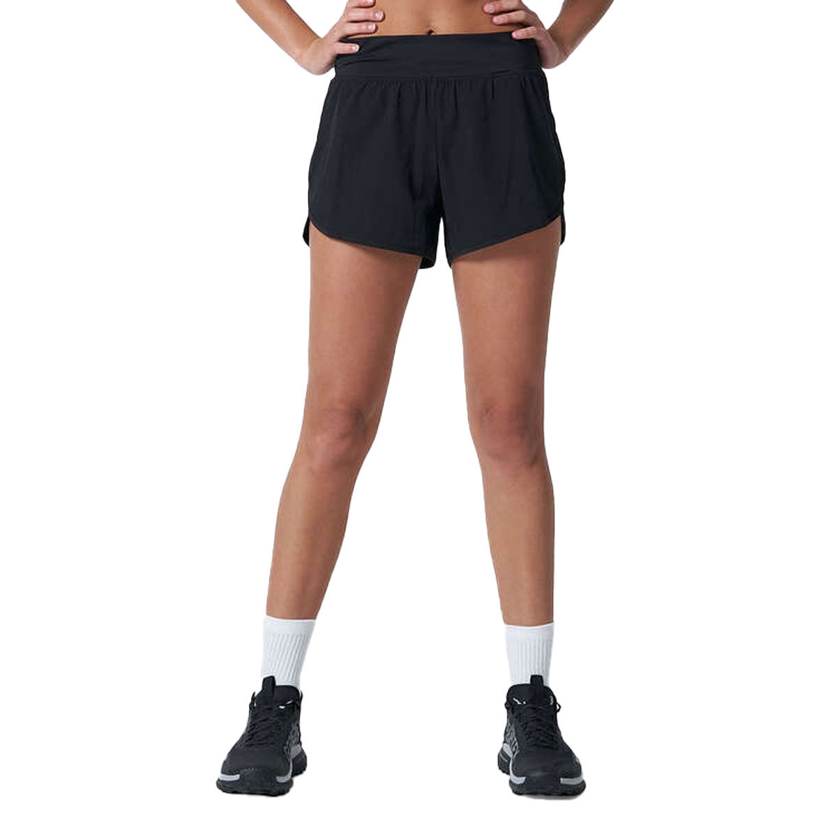 Ell/Voo Womens Essentials Training Shorts - Navy slider