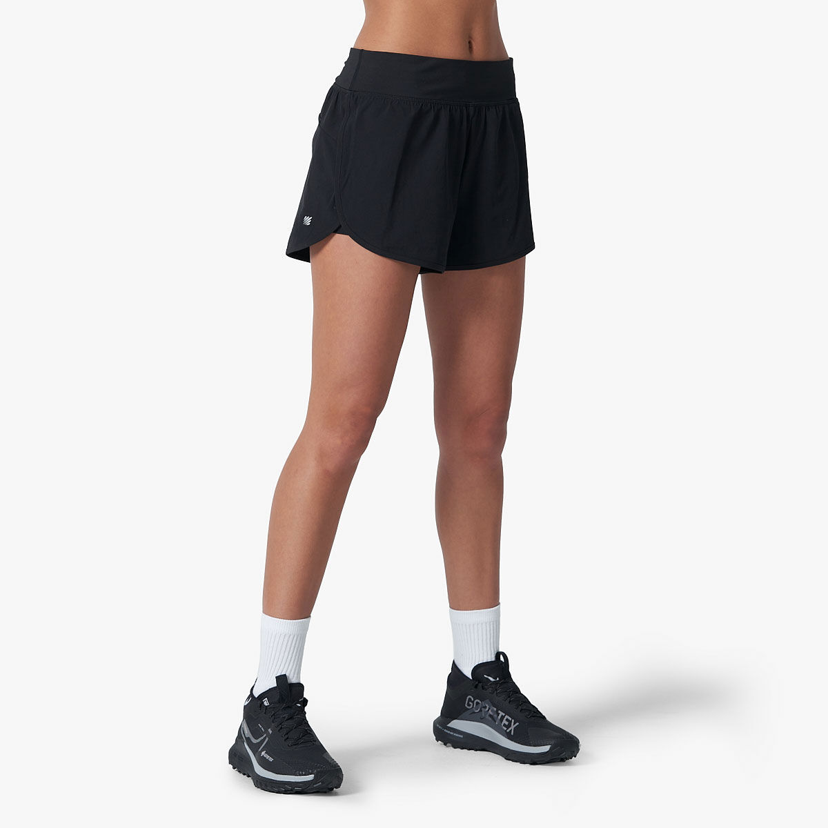 Ell/Voo Womens Essentials Training Shorts - Navy slider