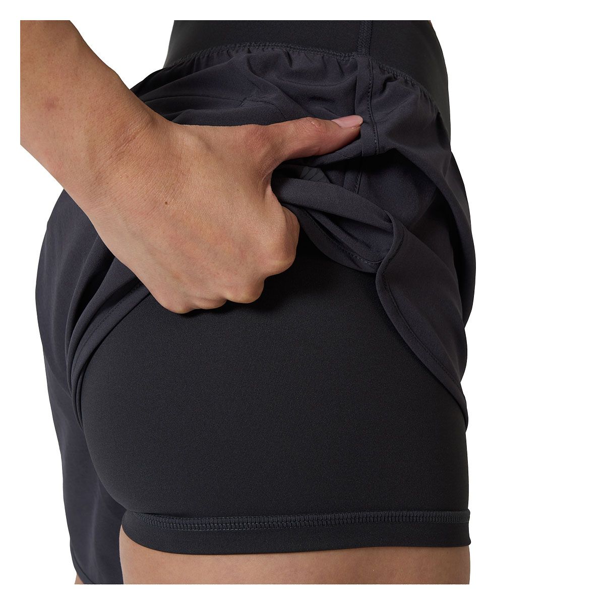 Ell/Voo Womens Essentials Training Shorts - Navy slider