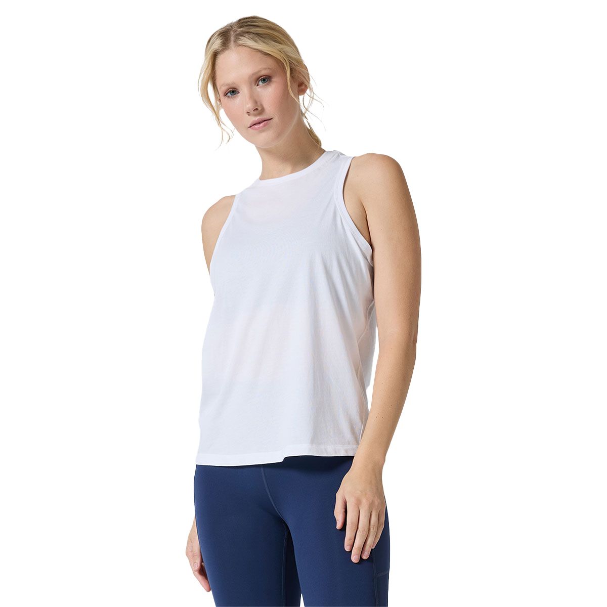 Ell/Voo Womens Essentials Training Tank - White slider