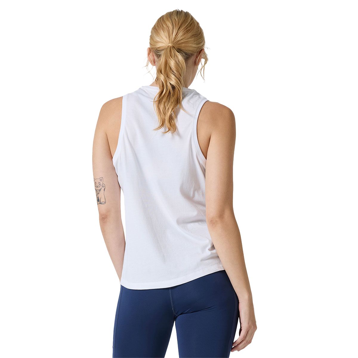 Ell/Voo Womens Essentials Training Tank - White slider