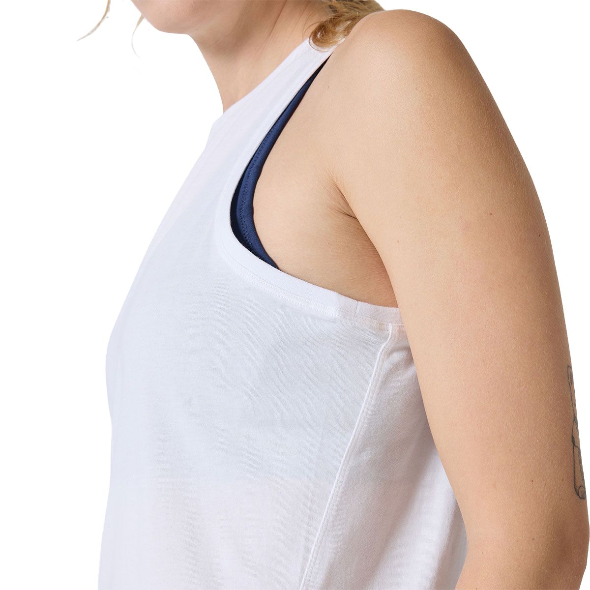 Ell/Voo Womens Essentials Training Tank - White slider