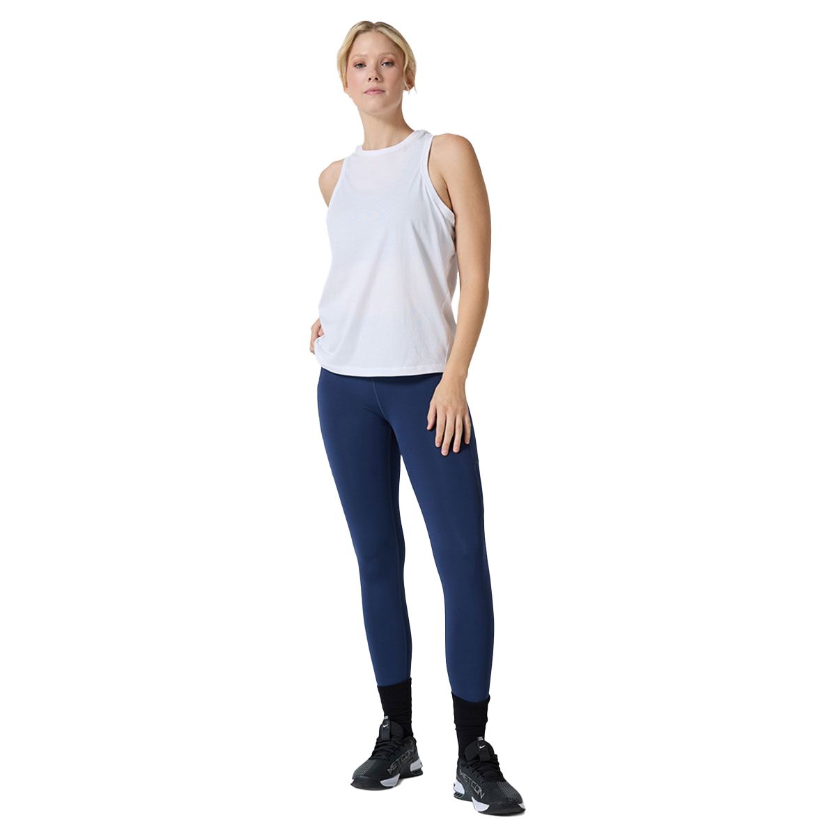 Ell/Voo Womens Essentials Training Tank - White slider