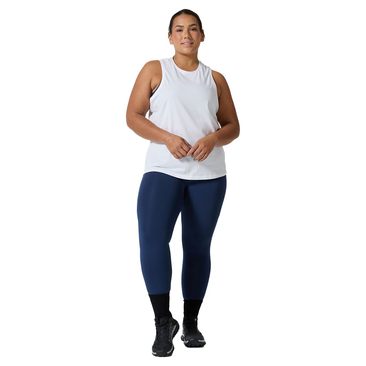 Ell/Voo Womens Essentials Training Tank - White slider