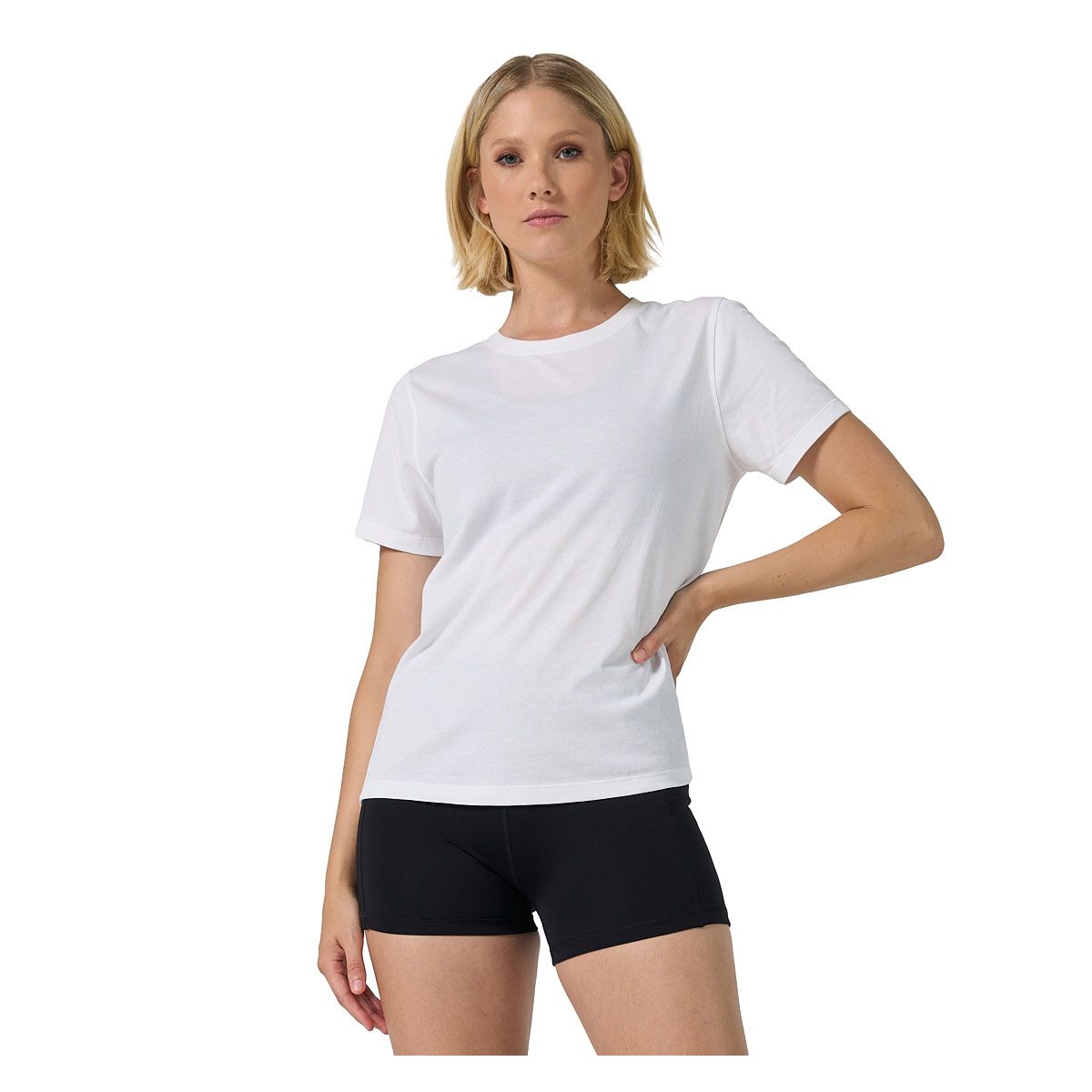 Ell/Voo Womens Essentials Training Tee - Black slider