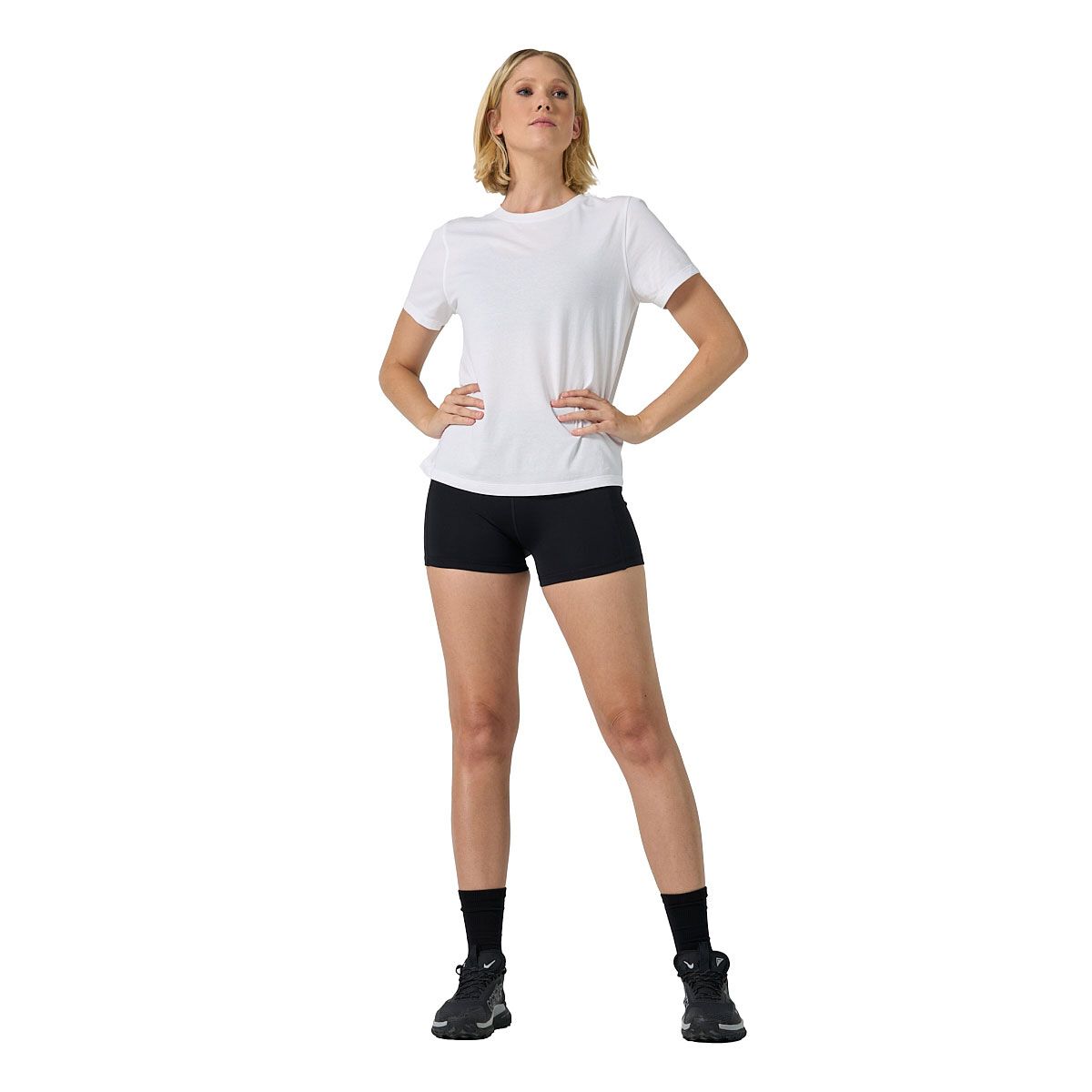 Ell/Voo Womens Essentials Training Tee - Black slider