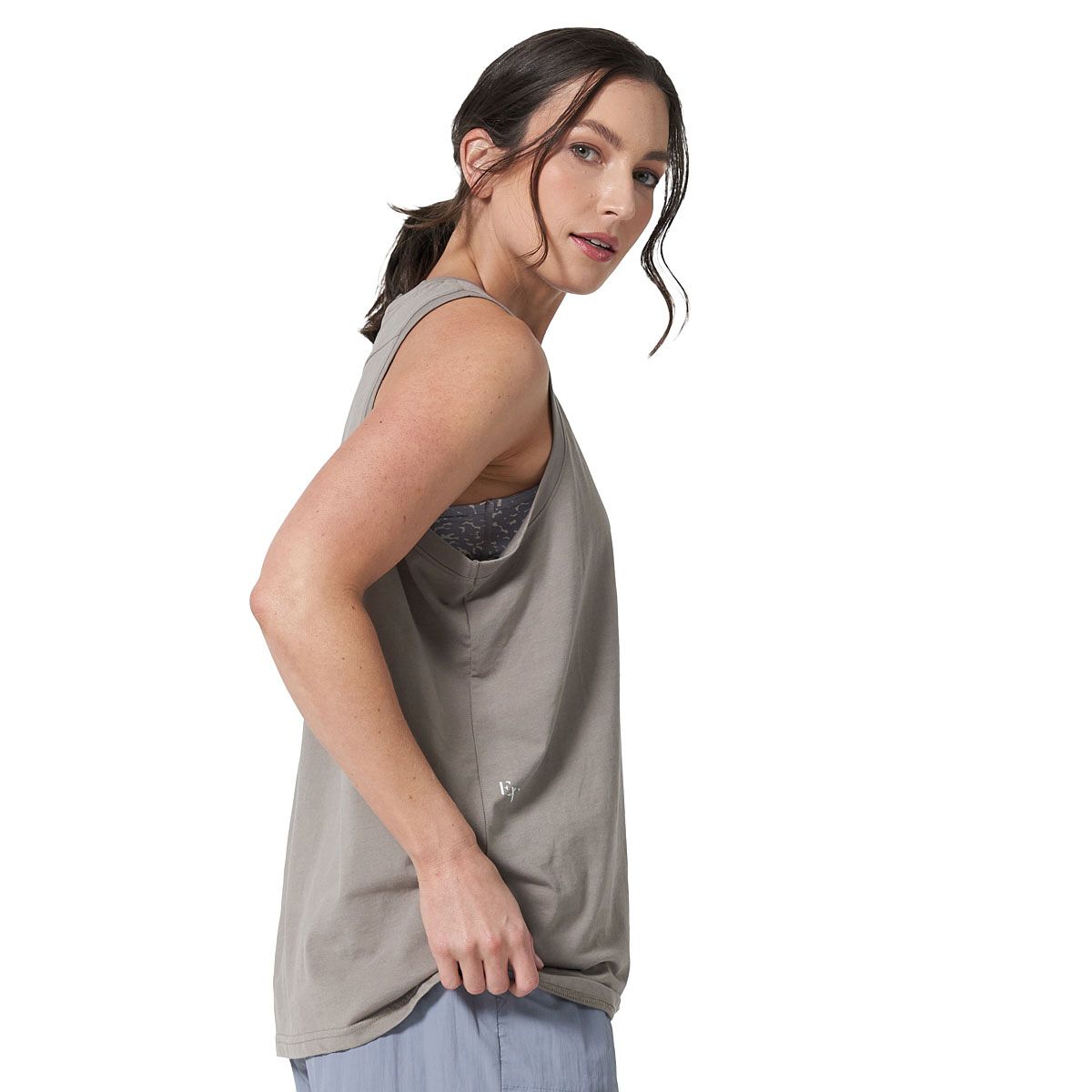 Ell/Voo Womens Gina Tank - Army slider