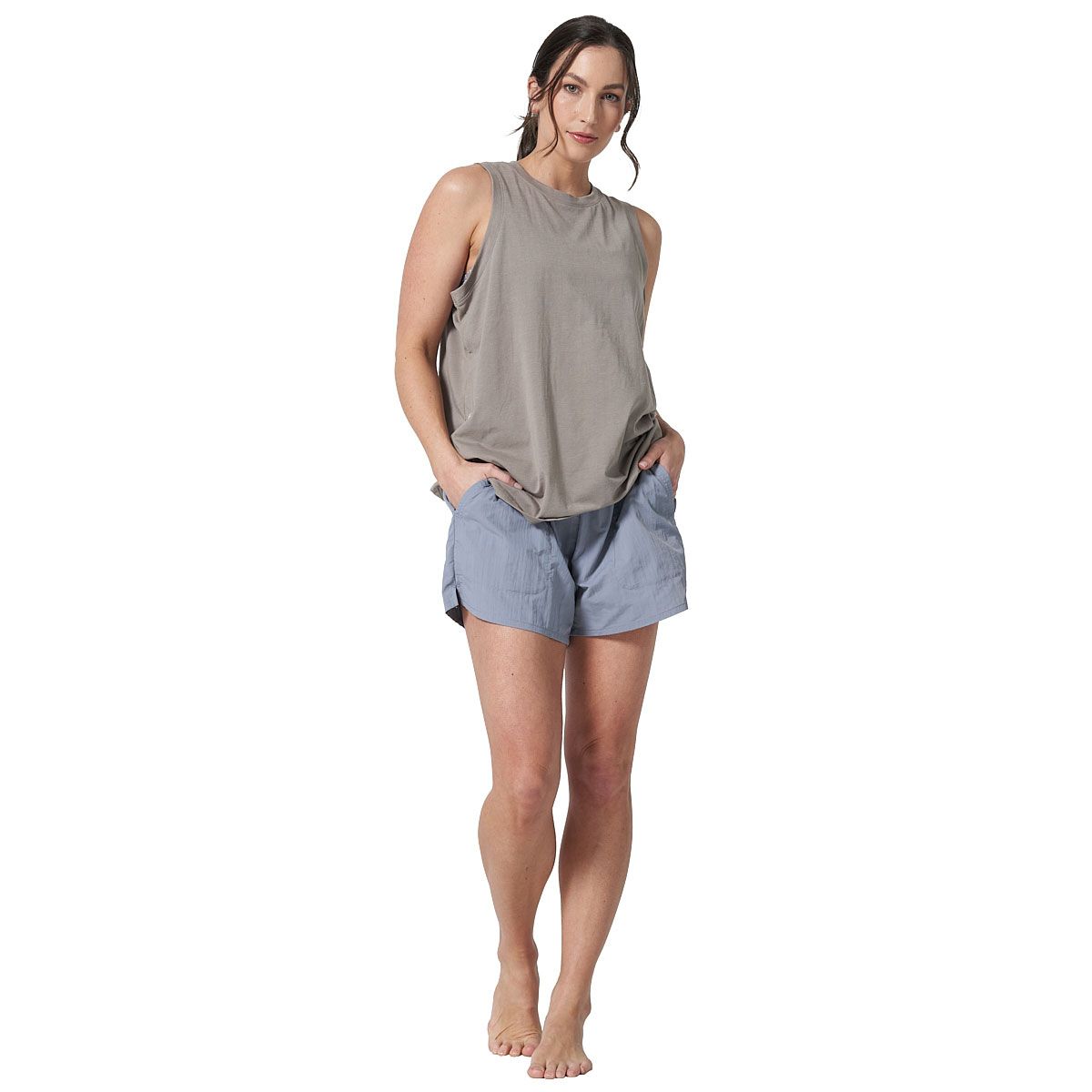 Ell/Voo Womens Gina Tank - Army slider