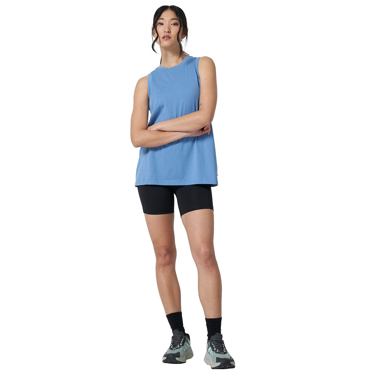 Ell/Voo Womens Gina Tank - Blue slider