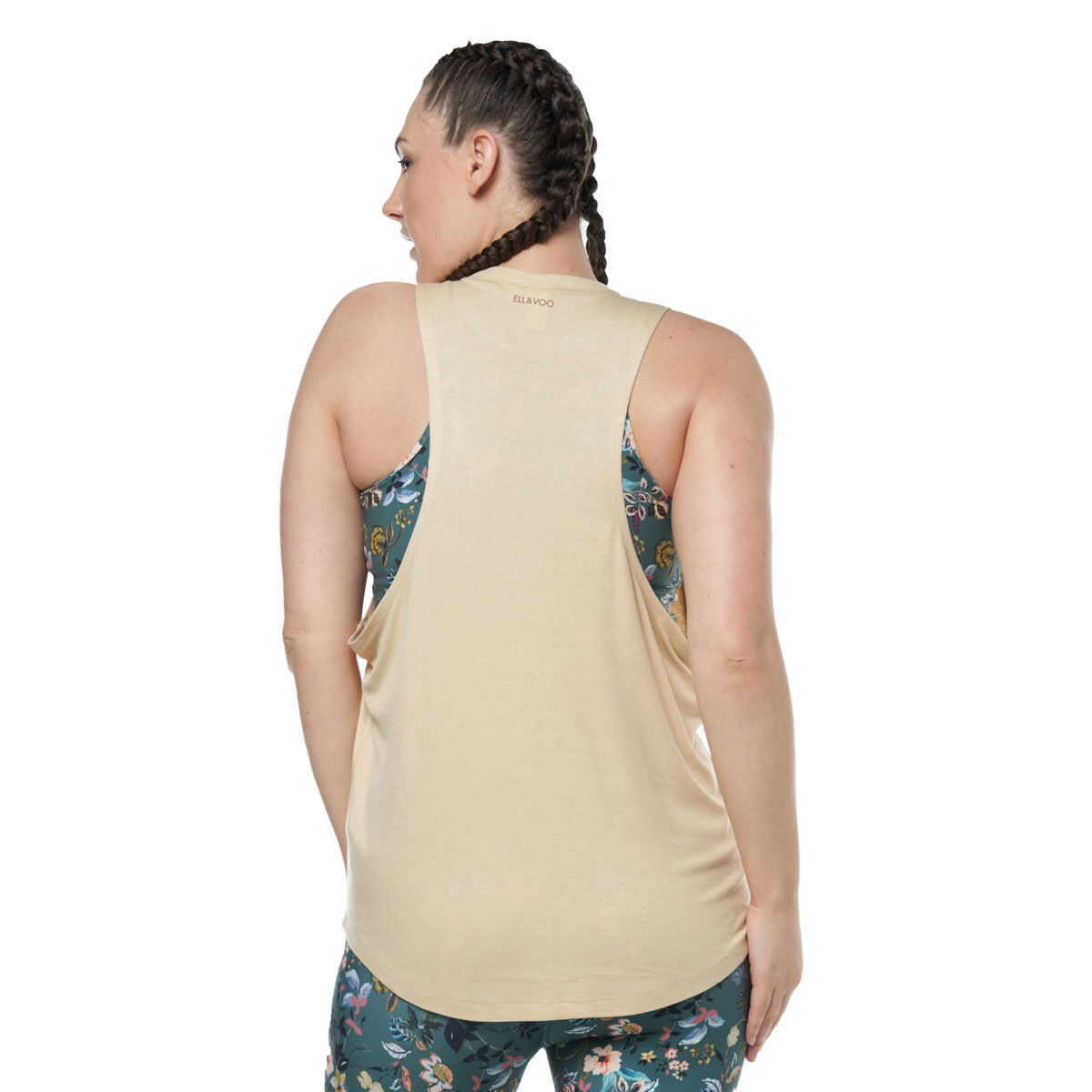 Ell/Voo Womens Hannah Tank Chestnut M - Chestnut slider