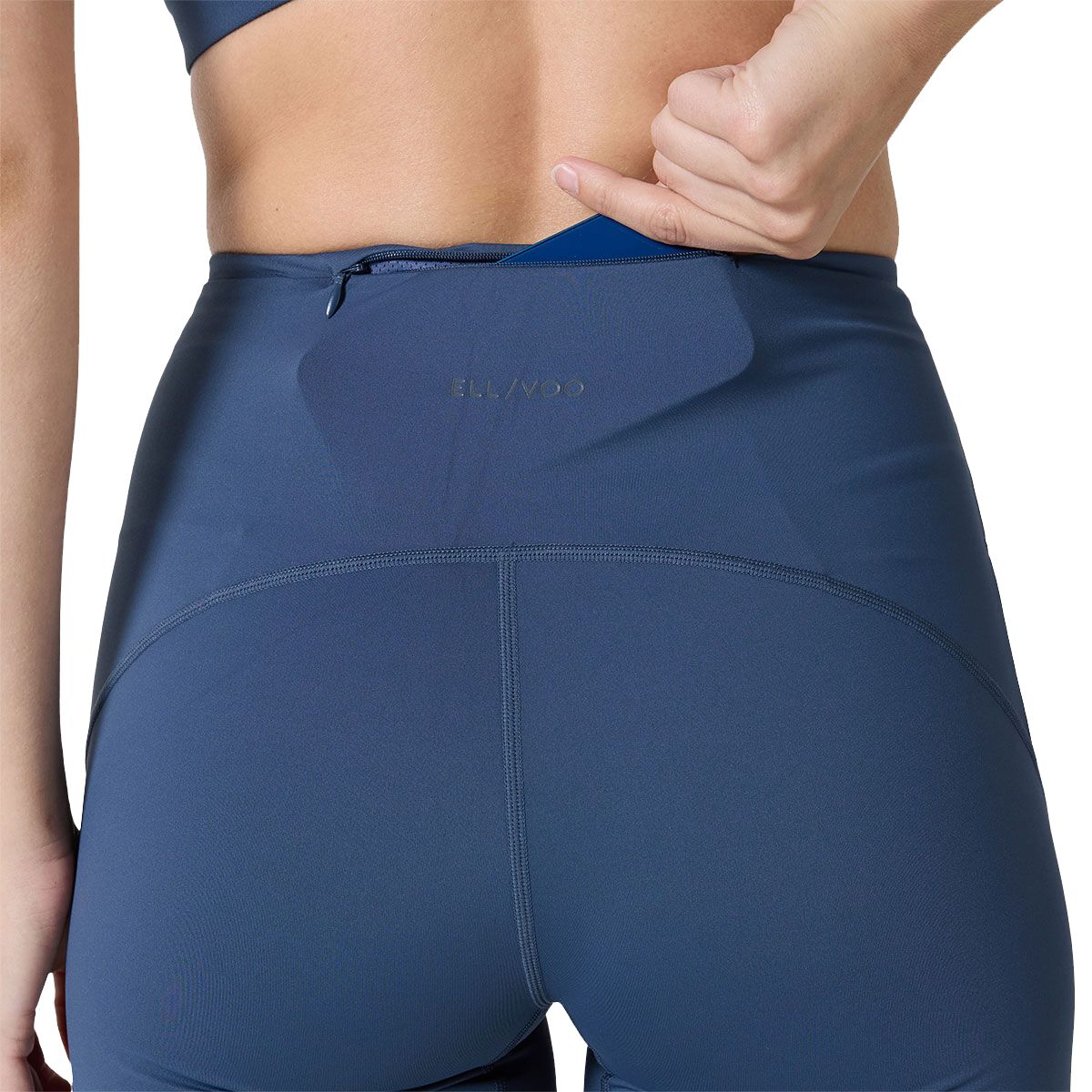 Ell/Voo Womens Hera 5 Inch Training Short Tights Blue XXL - Blue slider